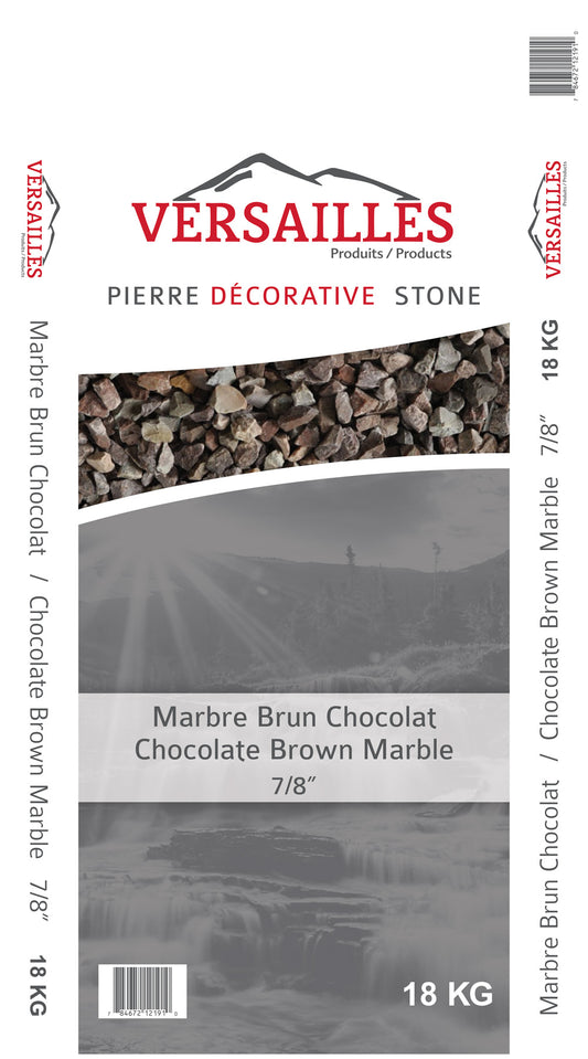 Pierre marbre 7/8'' - 18 kg