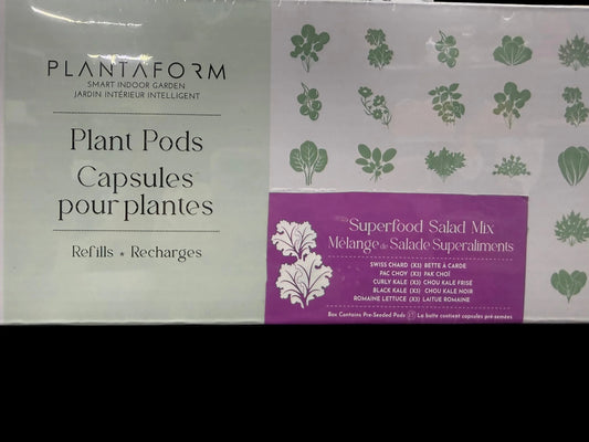 Capsules pour plantes - Recharge - Mélange de salade superaliments
