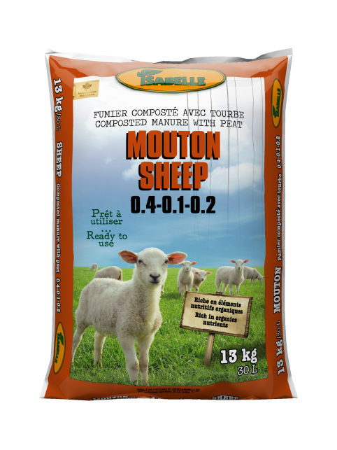 Fumier composté mouton Sols Isabelle 30L