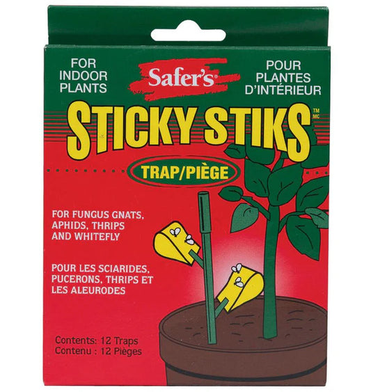 Sticky Stix – Pièges collants pour insectes volants