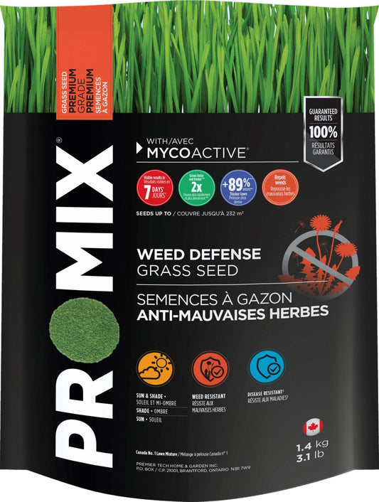 Pro-Mix  Semences à gazon mauvais herbes – 1,4 kg