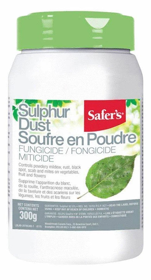 Safer’s  Fongicide et miticide en poudre au soufre 300