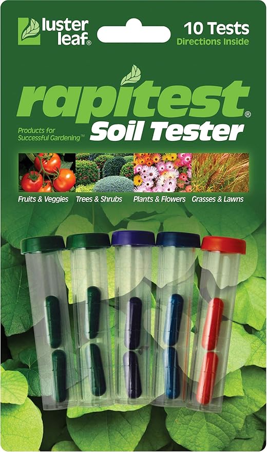 Luster Leaf Rapitest Kit de test de sol
