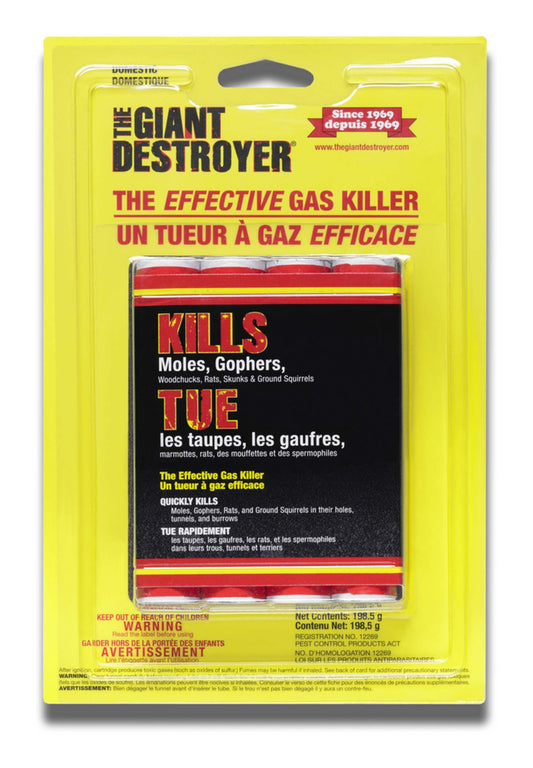 The Giant Destroyer tue marmotte et taupe